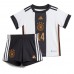 Německo Jamal Musiala #14 Dětské Oblečení Domácí Dres MS 2022 Krátkým Rukávem (+ trenýrky)